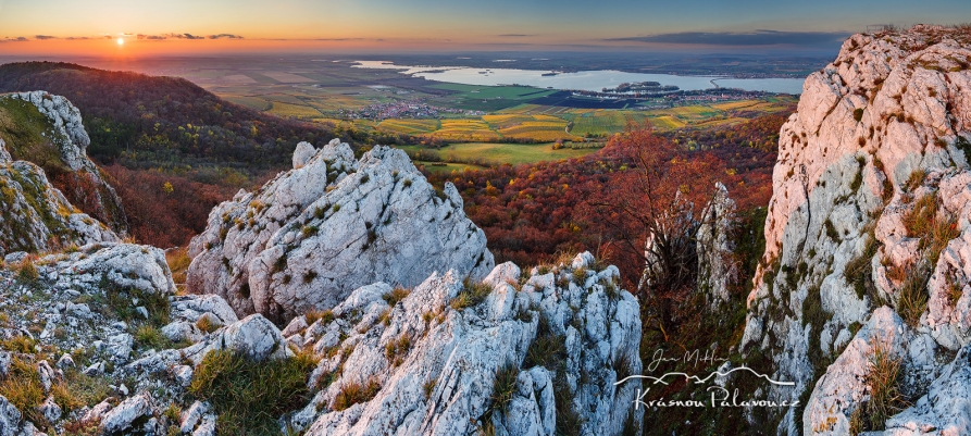 Děvínské panorama