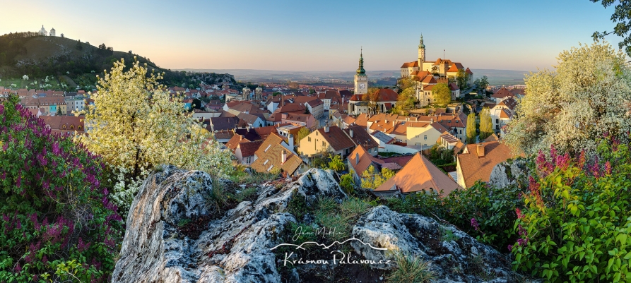 Jarní mikulovské panorama